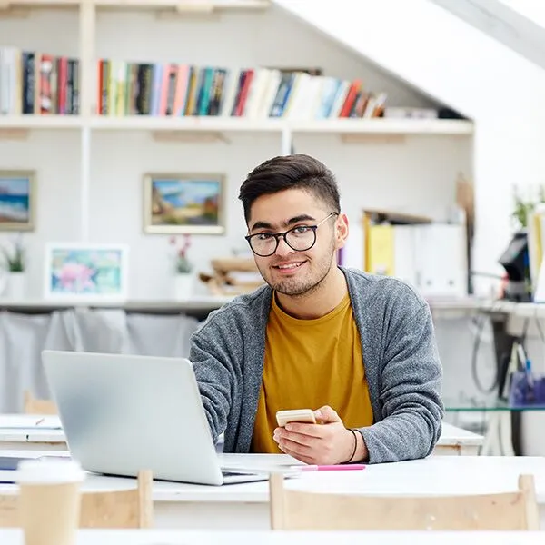 Student Studying